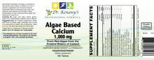 Load image into Gallery viewer, Dr. Kenawy's Algae Based Calcium