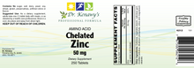 Load image into Gallery viewer, Dr. Kenawy's Chelated Zinc | Zinc Amino Acid Chelated |50mg