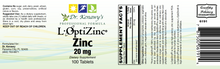 Load image into Gallery viewer, Dr. Kenawy's Zinc, Highly Bioavailable | L-OptiZinc®  20mg
