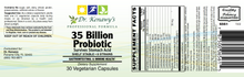 Load image into Gallery viewer, Dr. Kenawy's 35 Billion Probiotic | 30 Vegetarian Capsules