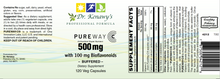 Load image into Gallery viewer, Dr. Kenawy's PureWay C 500MG (Vegetarian Capsules)