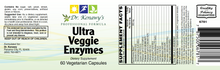 Load image into Gallery viewer, Dr. Kenawy's Ultra Veggie Enzymes | 60 Vegetarian Capsules