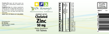 Load image into Gallery viewer, Dr. Kenawy's Chelated Zinc | Zinc Amino Acid Chelated |50mg