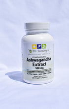 Load image into Gallery viewer, Dr. Kenawy&#39;s Ashwagandha Extract (60 Vegetarian capsules)