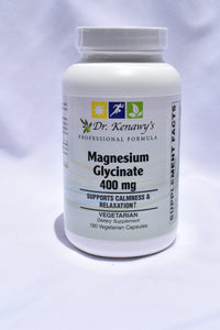 Dr. Kenawy's Magnesium Glycinate (Vegetarian Capsules)