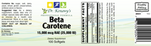 Load image into Gallery viewer, Dr. Kenawy&#39;s Beta Carotene (100 softgels)