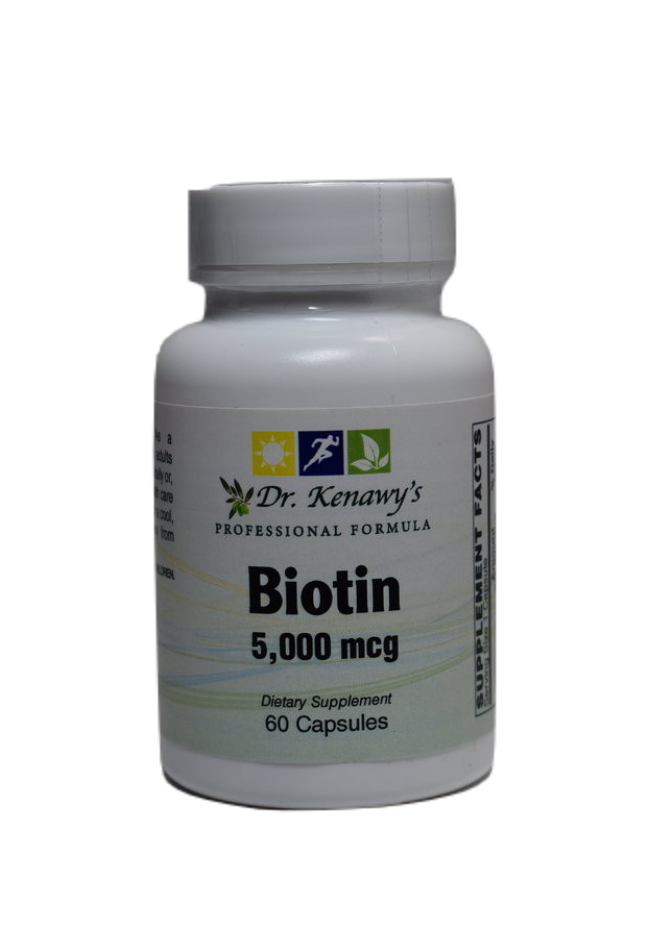 Dr. Kenawy's Biotin 5,000mcg (60 Capsules)