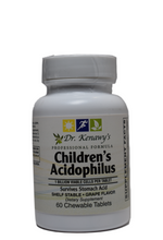 Load image into Gallery viewer, Dr. Kenawy&#39;s Children&#39;s Acidophilus (60 Chewable Tablets)