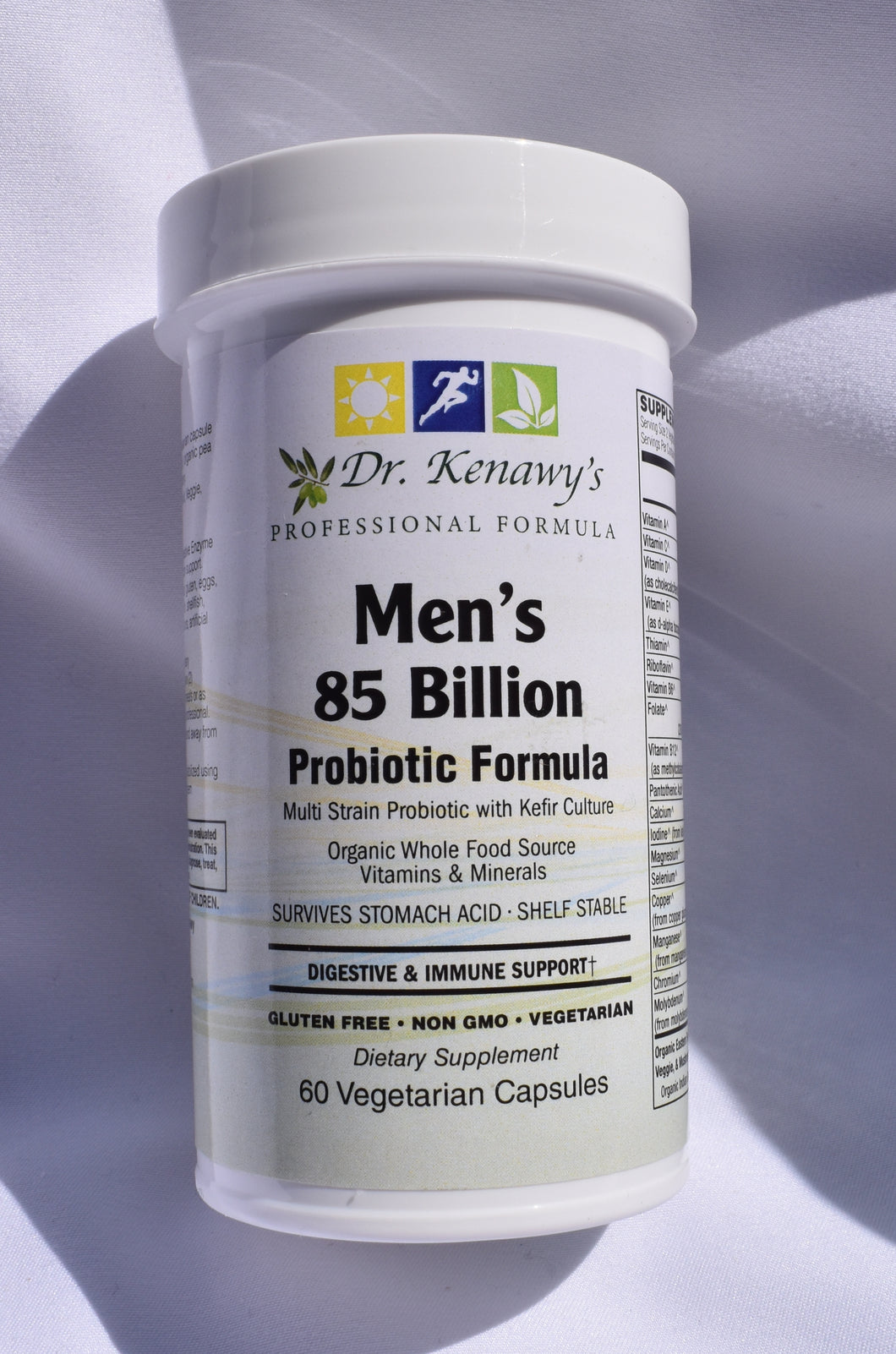 Dr. Kenawy's Men's 85 Billion Probiotics 60 Count