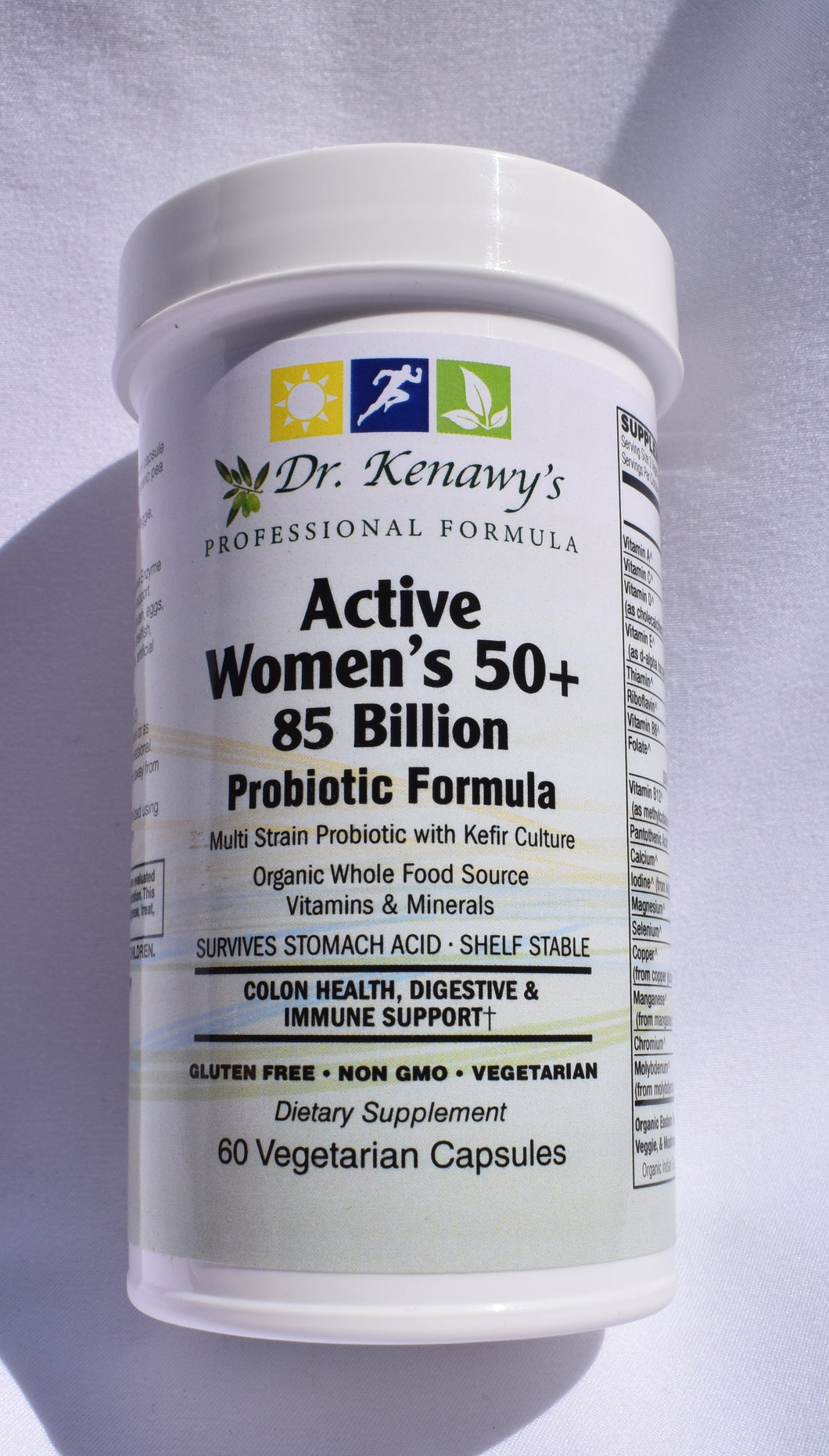 Dr. Kenawy's Active Women's 50+ Probiotic 60 Count