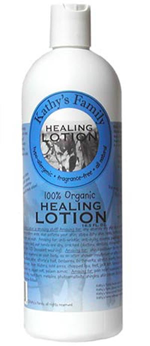 100% Organic Healing Lotion