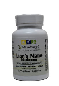 Dr. Kenawy's Lion's Mane Mushroom | Vegetarian Capsules