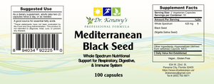 Dr. Kenawy's Mediterranean Black Seed (100 Capsules)