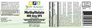 Dr. Kenawy's Methylfolate, 800 mcg DFE (60 Lozenges)