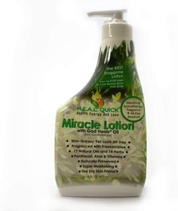 Miracle Lotion with God Heals Oil - 16 FL OZ