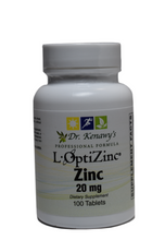 Load image into Gallery viewer, Dr. Kenawy&#39;s Zinc, Highly Bioavailable (L-OptiZinc®), 20mg