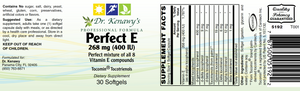 Dr. Kenawy's Perfect E (30 Softgels)