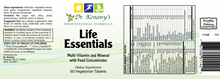 Load image into Gallery viewer, Dr. Kenawy&#39;s Life Essentials Multivitamin (90 Vegetarian Tablets)