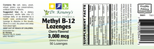 Load image into Gallery viewer, Dr. Kenawy&#39;s Methyl B-12, 3,000 mcg (50 Lozenges)
