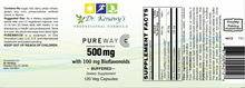 Load image into Gallery viewer, Dr. Kenawy&#39;s PureWay C 500MG (Vegetarian Capsules)