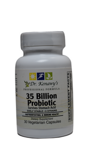 Dr. Kenawy's 35 Billion Probiotic (30 Vegetarian Capsules)