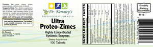 Dr. Kenawy's Ultra Proteo-Zimes (100 Enteric Coated Tablets)