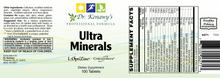 Load image into Gallery viewer, Dr. Kenawy&#39;s Ultra Minerals (100 Tablets)