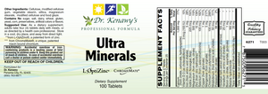 Dr. Kenawy's Ultra Minerals (100 Tablets)