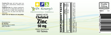 Load image into Gallery viewer, Dr. Kenawy&#39;s Chelated Zinc [Zinc Amino Acid Chelated], 50mg
